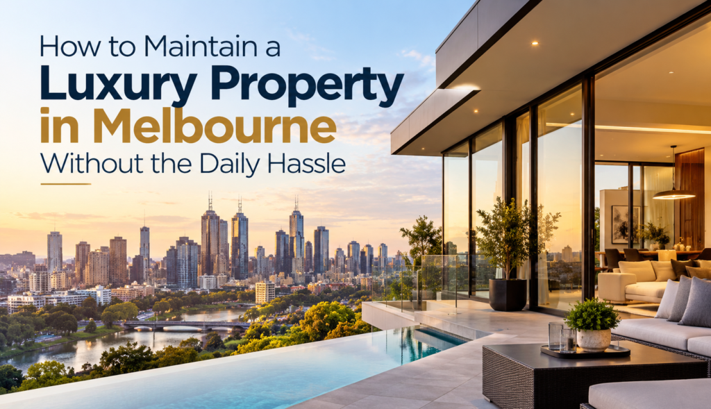 How to Maintain a Luxury Property in Melbourne Without the Daily Hassle